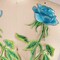 1 Piece 4" Blue Rose Embroidery Flower Patch Iron On Applique Floral Sew On Craft